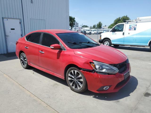  NISSAN SENTRA 2019 Czerwony
