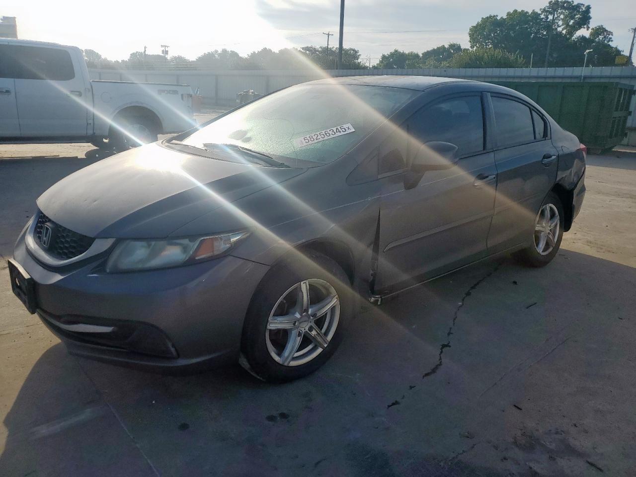 2013 Honda Civic Lx for Sale in Wilmer, TX - Rear End