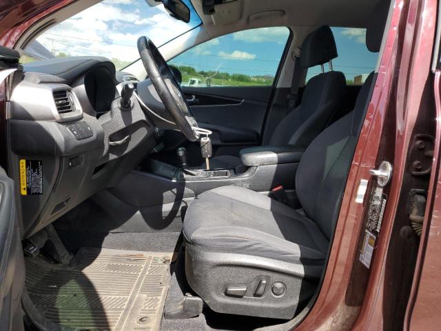 Parquets KIA SORENTO 2017 Bordowy