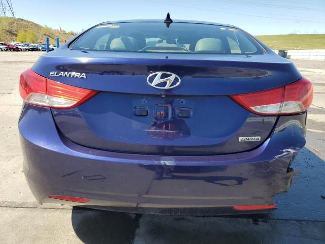  HYUNDAI ELANTRA 2012 Blue