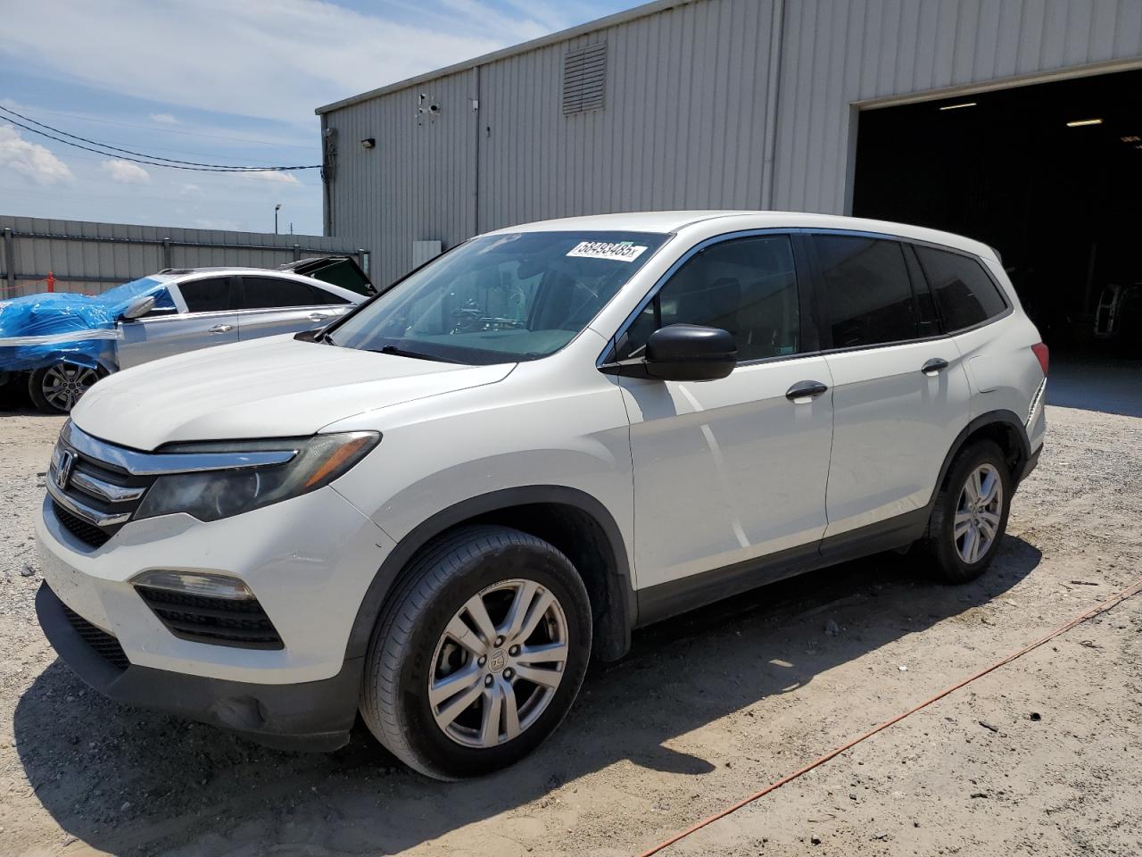 2018 Honda Pilot Lx للبيع في Jacksonville، FL - Rear End