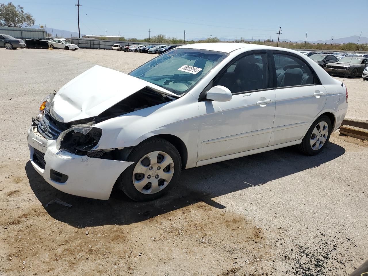 2008 Kia Spectra Ex en Venta en Tucson, AZ - Front End