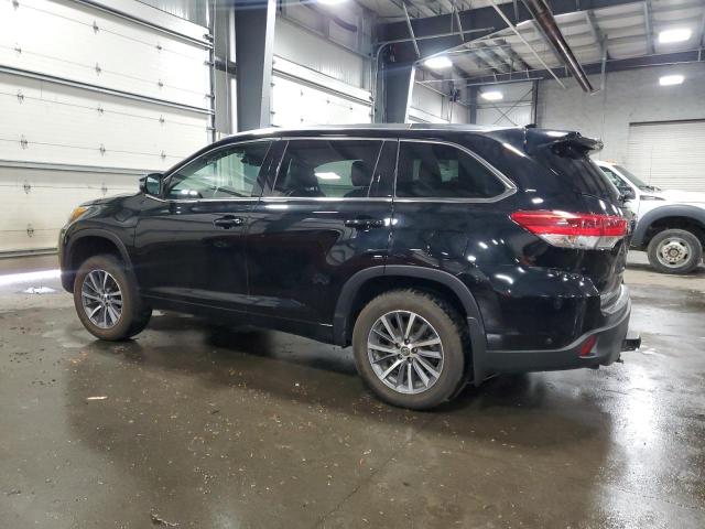  TOYOTA HIGHLANDER 2018 Czarny