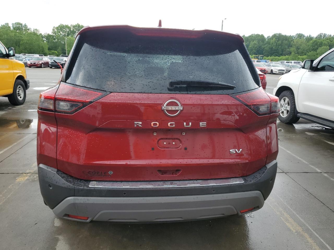2022 Nissan Rogue Sv VIN: 5N1BT3BA8NC712653 Lot: 56371405