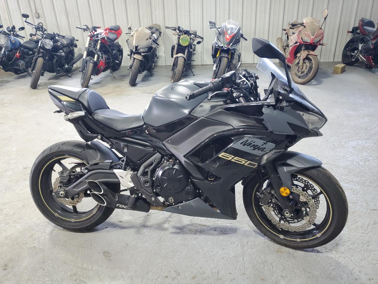 2024 Kawasaki Ex650 R VIN: ML5EXER13RDAD4233 Lot: 57066515