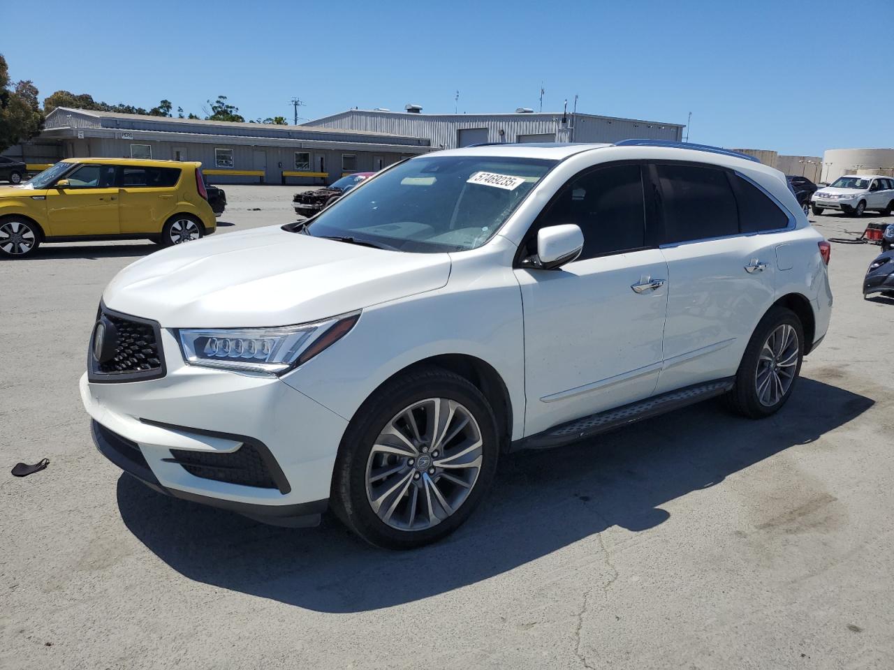 2017 Acura Mdx Technology zu verkaufen in Martinez, CA - Vandalism