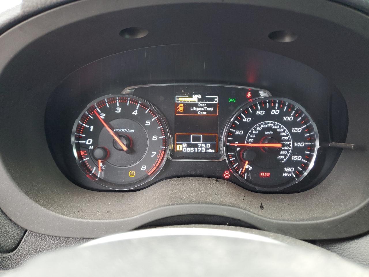 2019 Subaru Wrx VIN: JF1VA1A63K9819309 Lot: 57172335