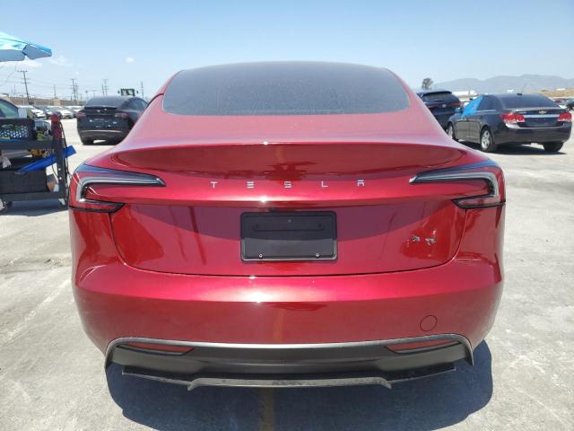  TESLA MODEL 3 2025 Червоний