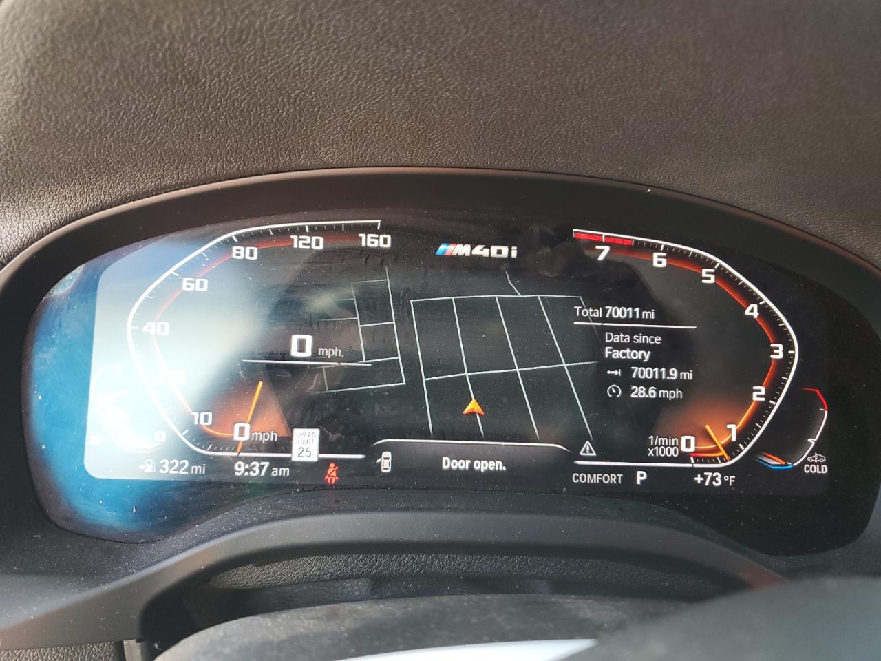 2020 BMW X4 xDrivem40I VIN: 5UX2V5C07L9B58100 Lot: 56212895