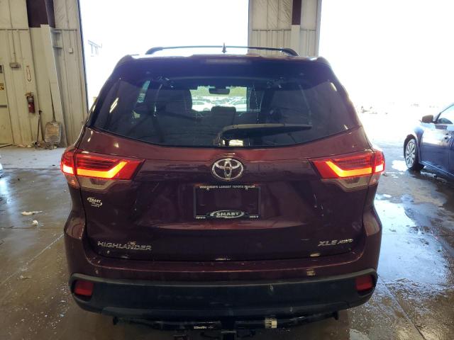  TOYOTA HIGHLANDER 2017 Burgundy