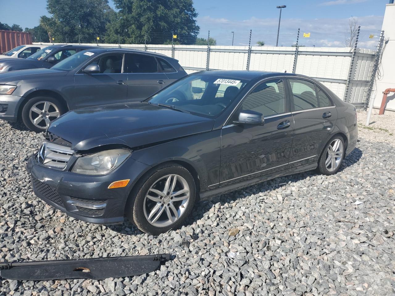 2013 Mercedes-Benz C 250 VIN: WDDGF4HB1DR293747 Lot: 57013445