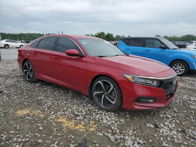  HONDA ACCORD 2019 Красный