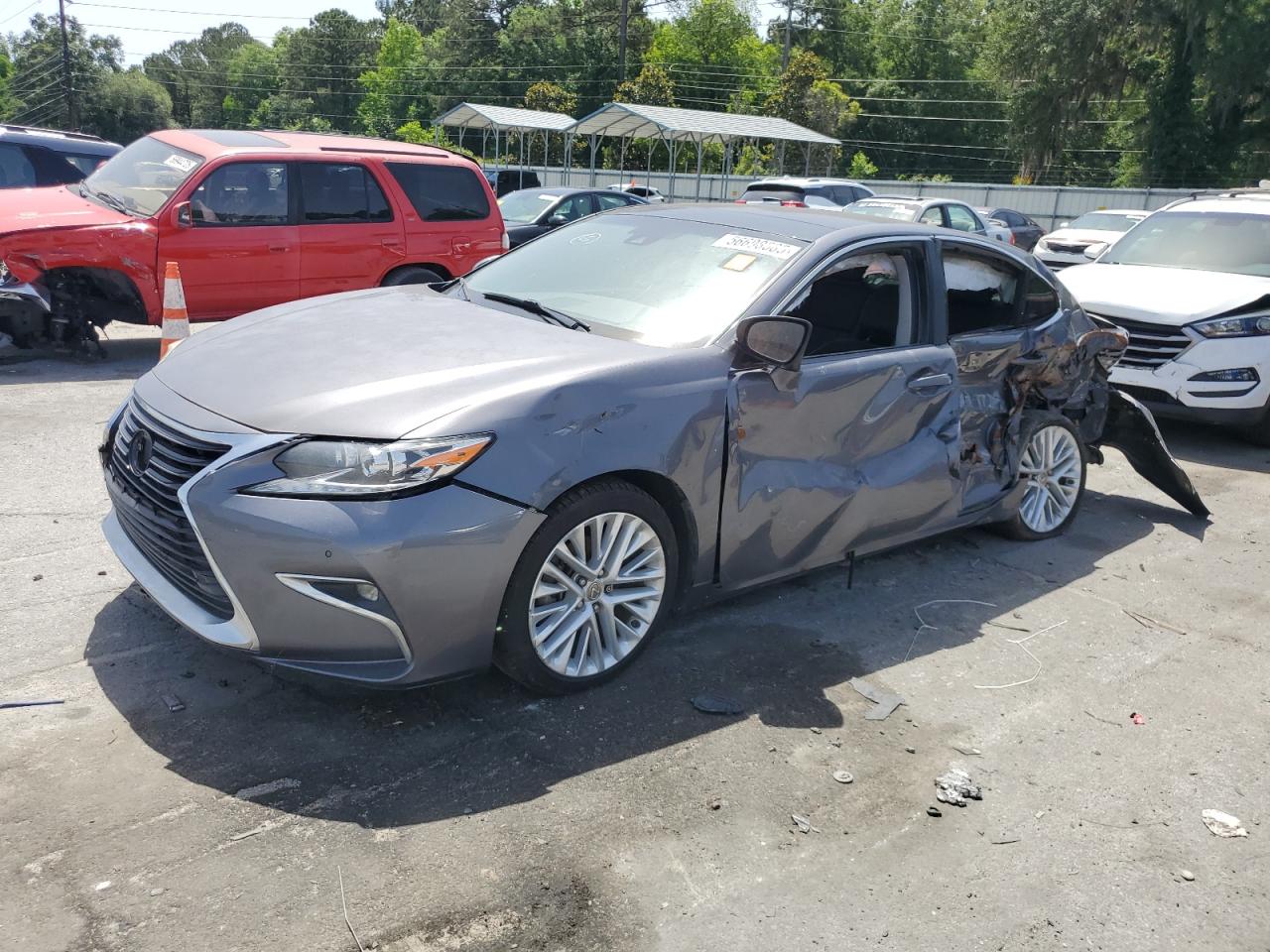 2018 Lexus Es 350 იყიდება Savannah-ში, GA - Rear End