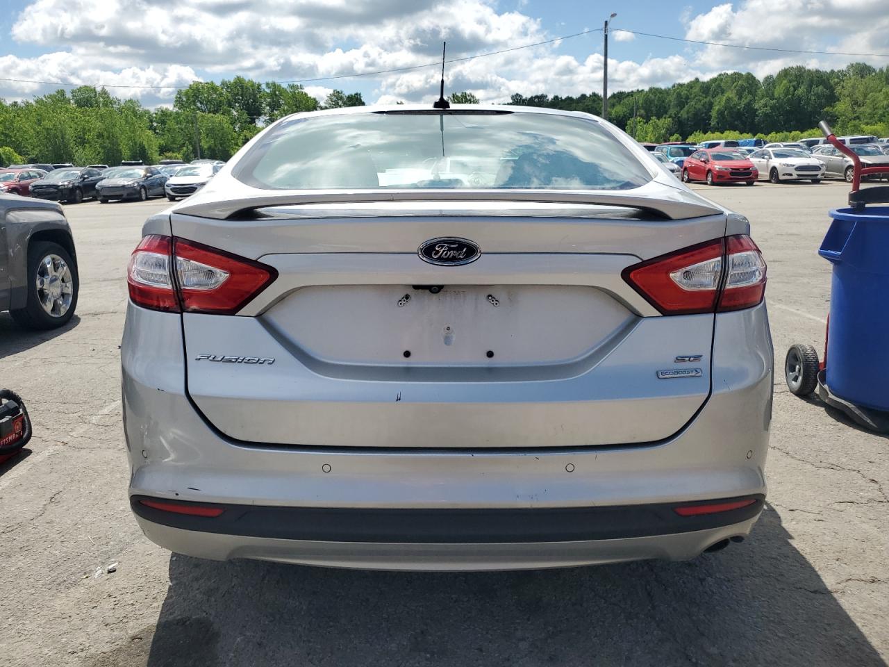 2015 Ford Fusion Se VIN: 3FA6P0HD2FR167388 Lot: 55762875