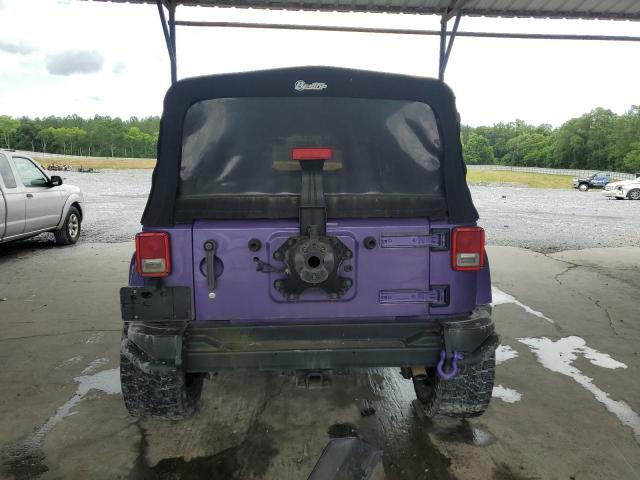  JEEP WRANGLER 2017 Фиолетовый