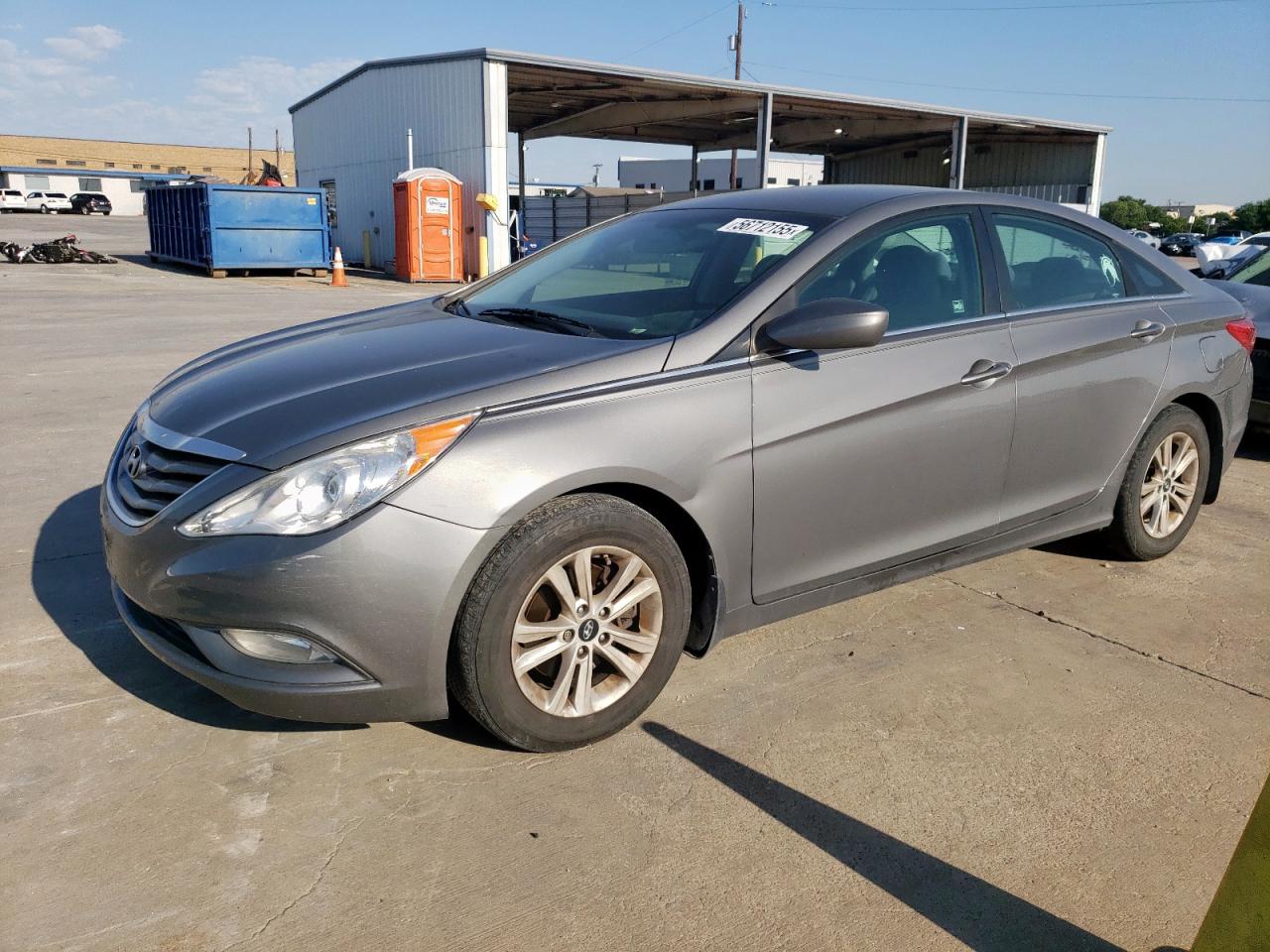 2013 Hyundai Sonata Gls de vânzare în Grand Prairie, TX - Side