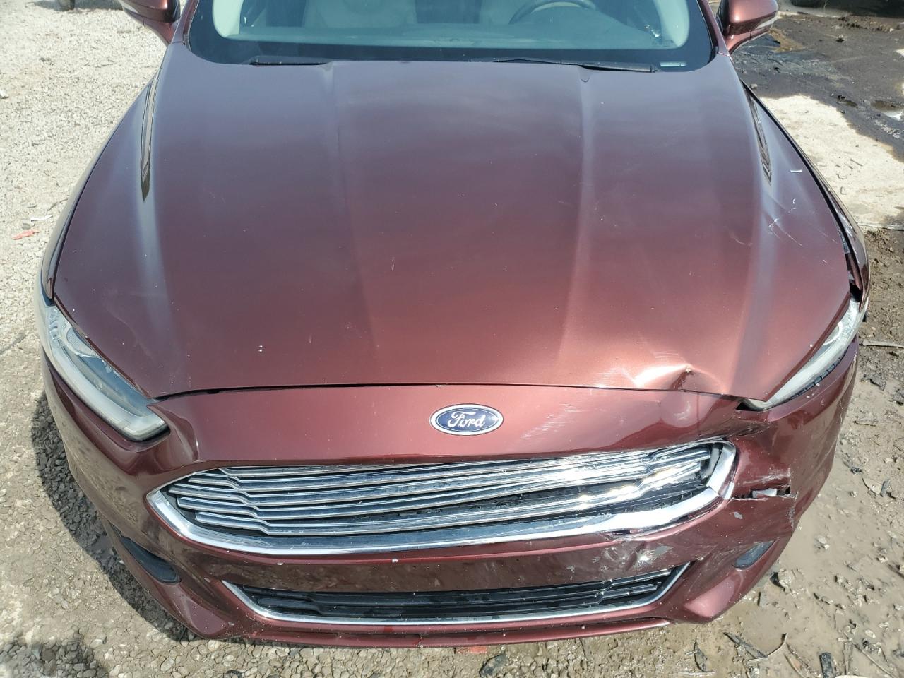 2016 Ford Fusion Titanium VIN: 3FA6P0K96GR228442 Lot: 58407565