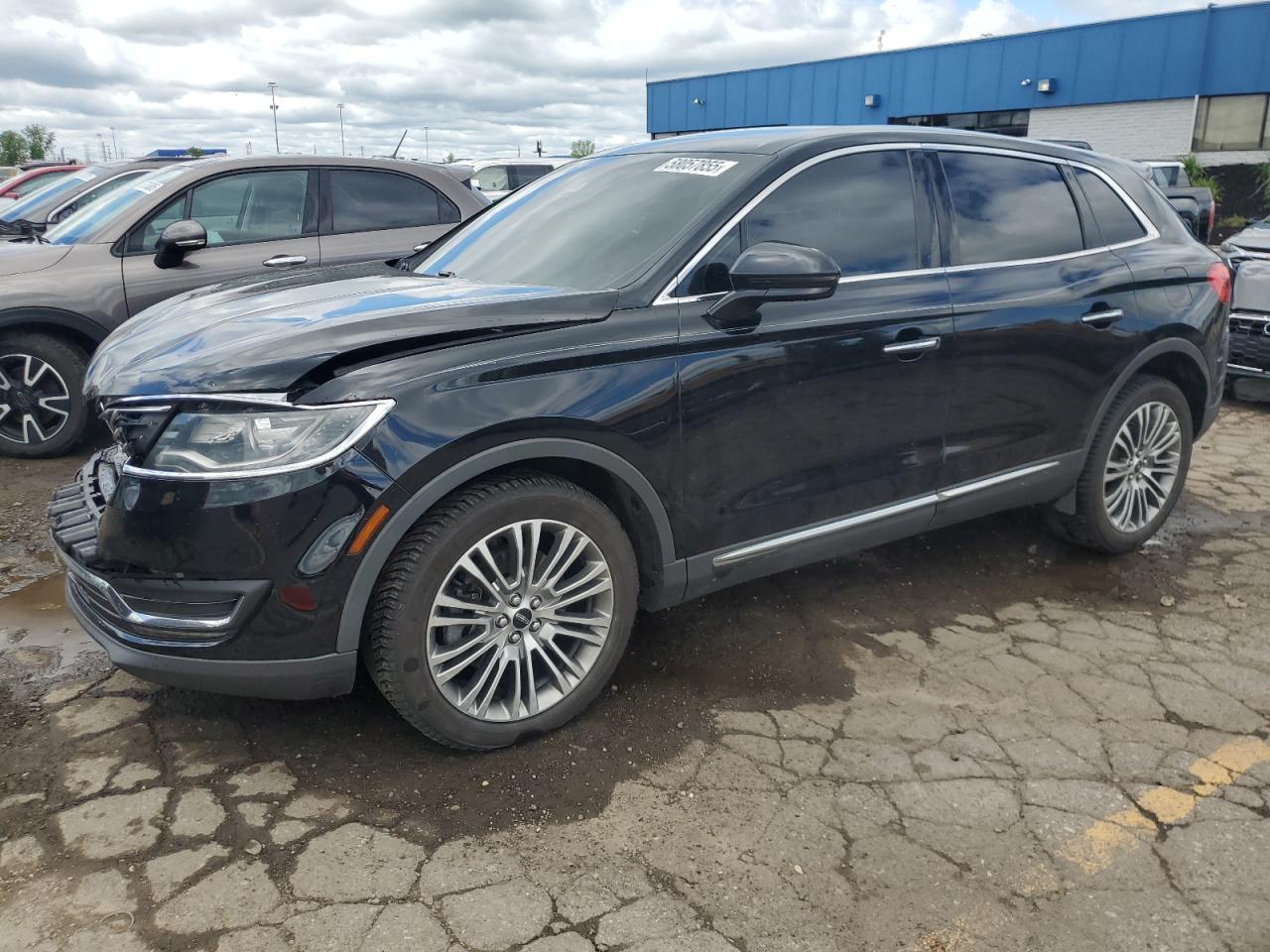 2016 Lincoln Mkx Reserve იყიდება Woodhaven-ში, MI - Front End