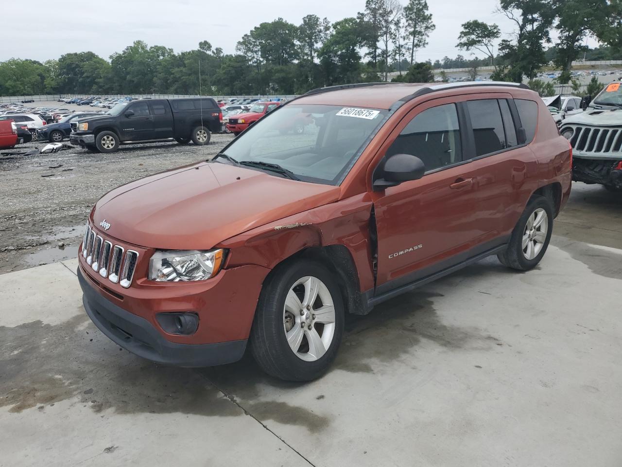 2012 Jeep Compass Sport на продаже в Byron, GA - Front End