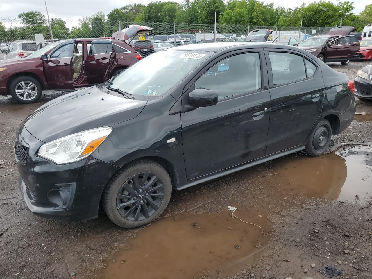 2020 Mitsubishi Mirage G4 Se იყიდება Chalfont-ში, PA - Side