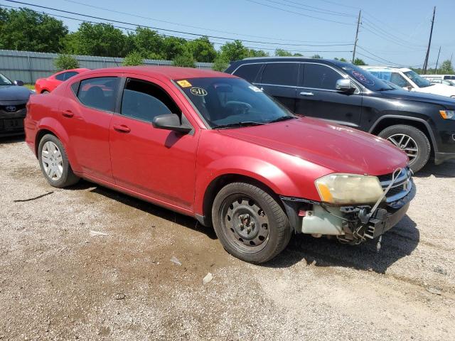  DODGE AVENGER 2014 Red