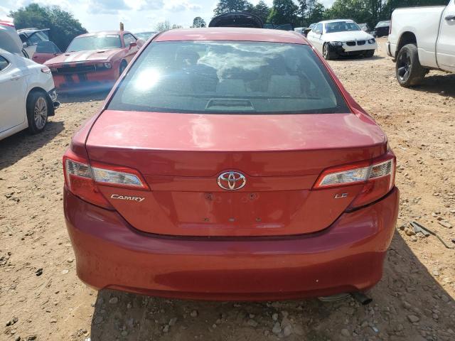  TOYOTA CAMRY 2012 Red
