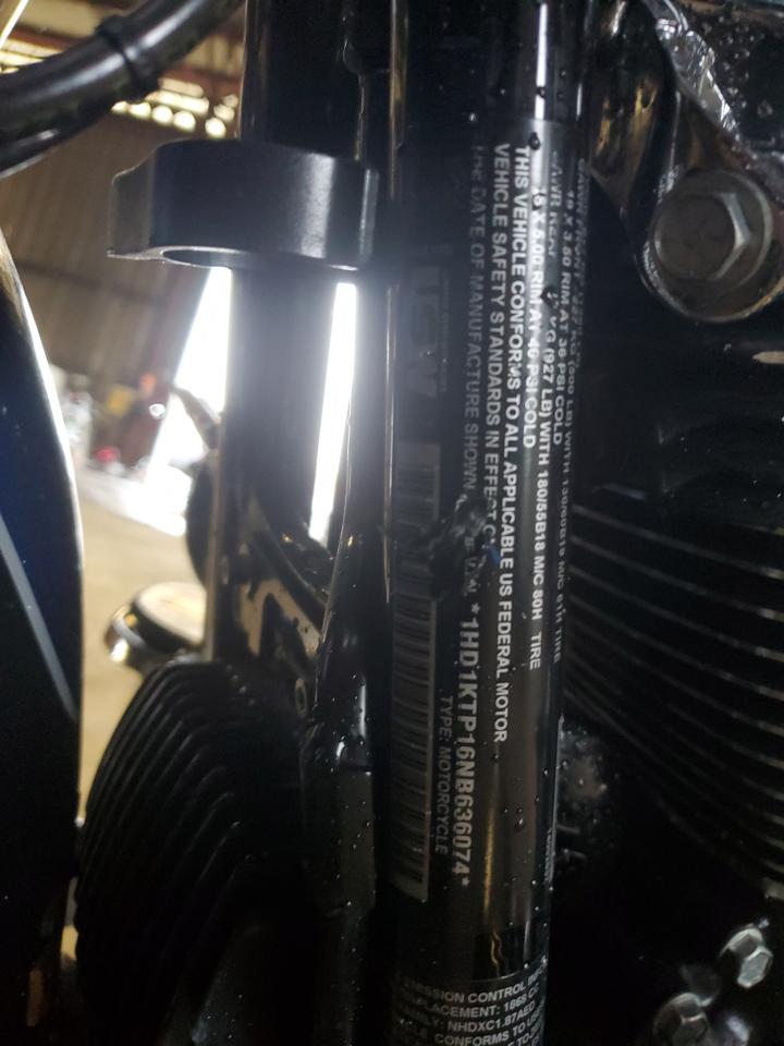 2022 Harley-Davidson Fltrxs VIN: 1HD1KTP16NB636074 Lot: 56911215