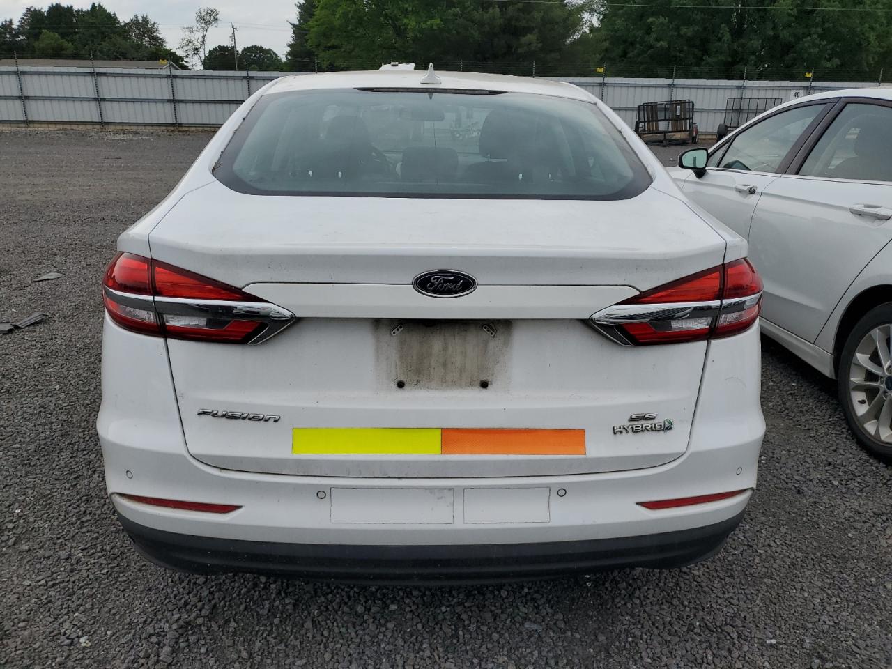 2019 Ford Fusion Se VIN: 3FA6P0LUXKR124791 Lot: 54043265