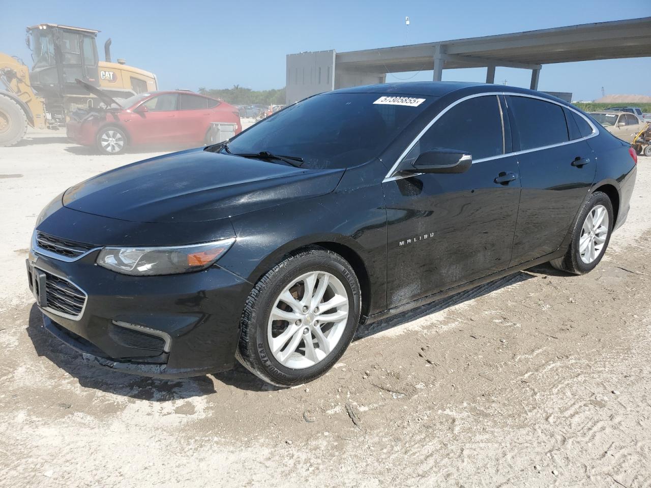 2017 Chevrolet Malibu Lt на продаже в West Palm Beach, FL - Side