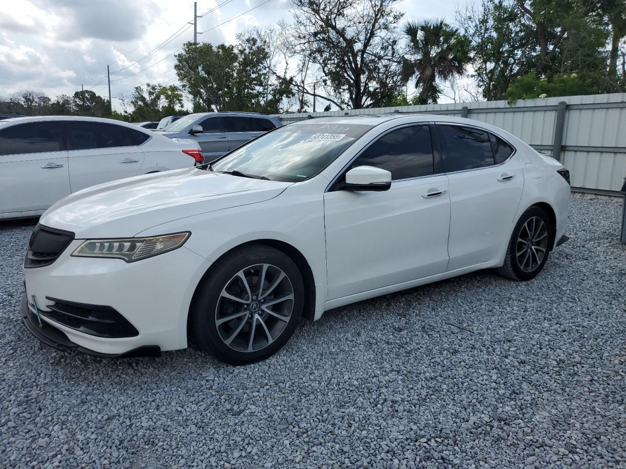 2015 Acura Tlx Tech للبيع في Riverview، FL - Rear End