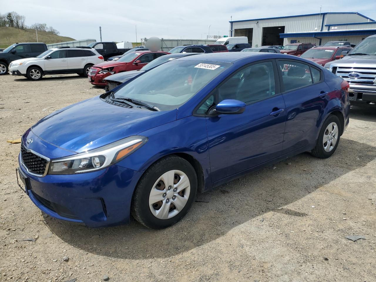 2017 Kia Forte Lx იყიდება Mcfarland-ში, WI - Hail