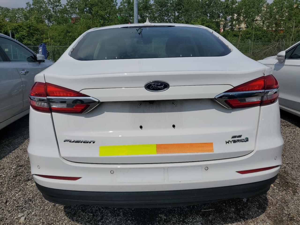 2019 Ford Fusion Se VIN: 3FA6P0LU0KR124797 Lot: 55085165