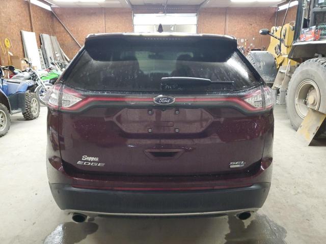  FORD EDGE 2018 Бургунди