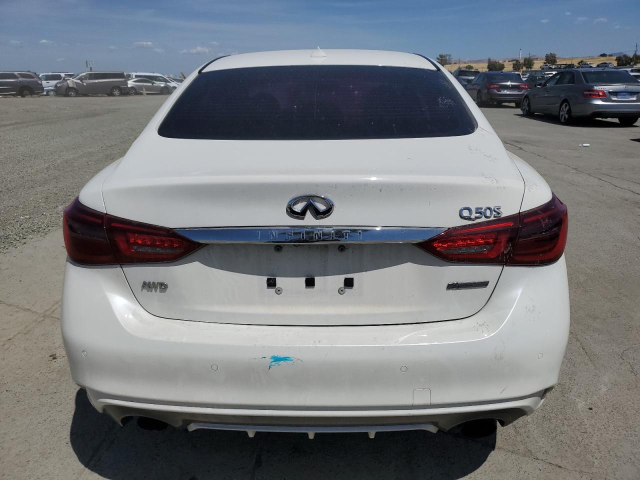 2019 Infiniti Q50 Luxe VIN: JN1EV7AR6KM592290 Lot: 56526505