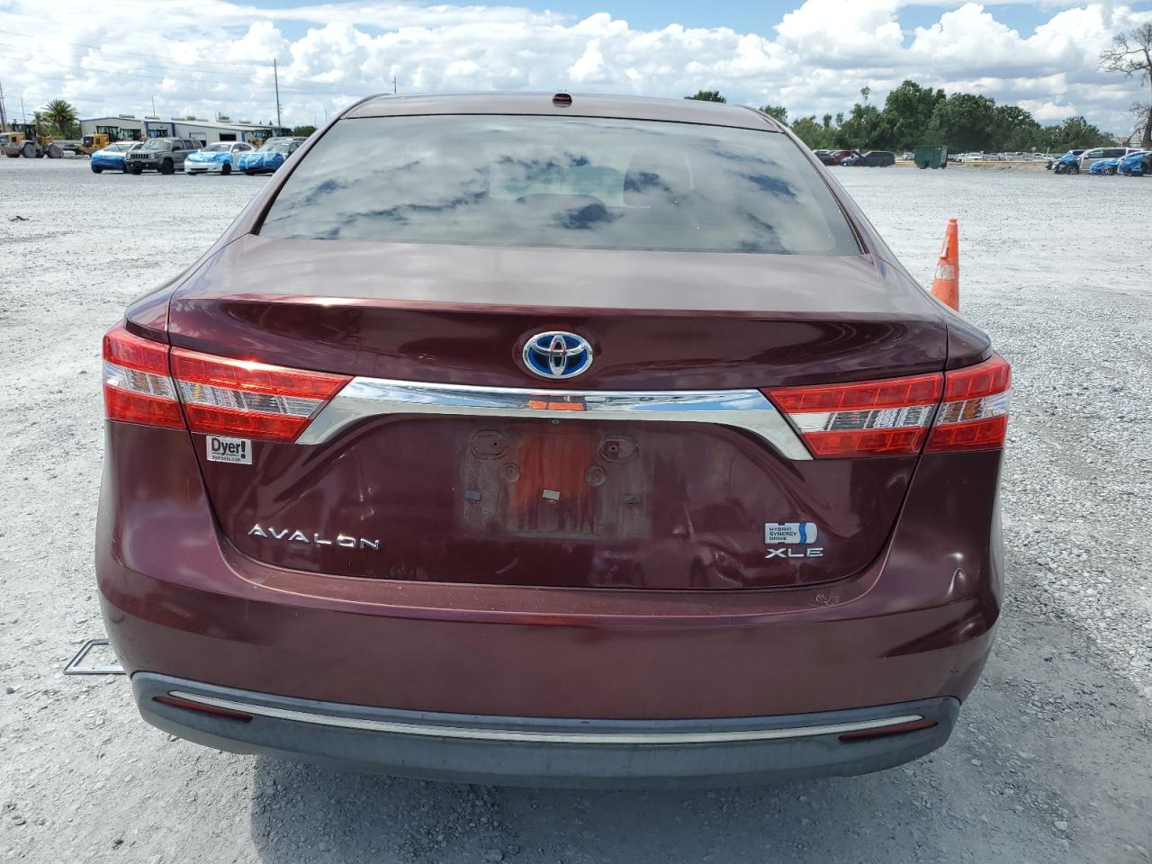2014 Toyota Avalon Hybrid VIN: 4T1BD1EB2EU023496 Lot: 57023095