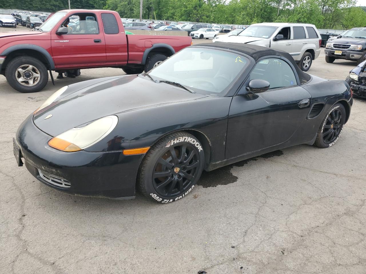 2000 Porsche Boxster black null gas WP0CA298X1U623778 photo #1