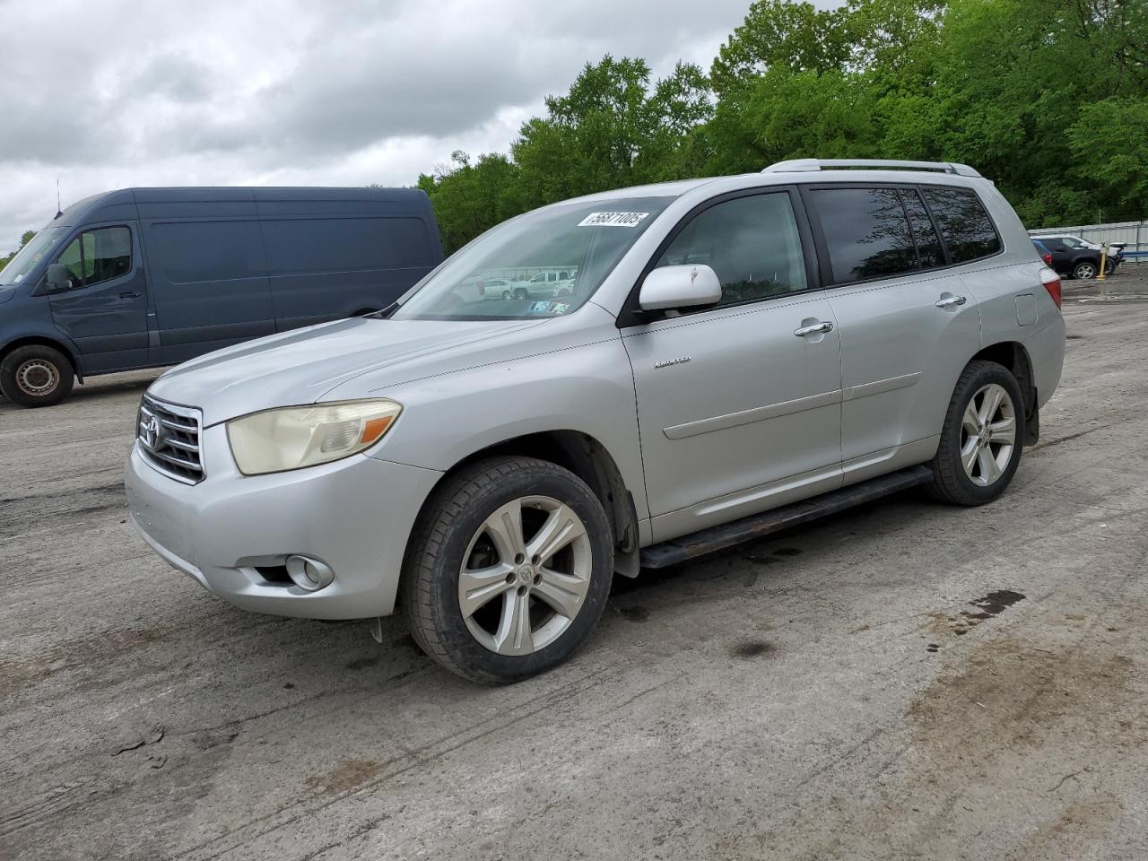 2008 Toyota Highlander Limited на продаже в Ellwood City, PA - Mechanical