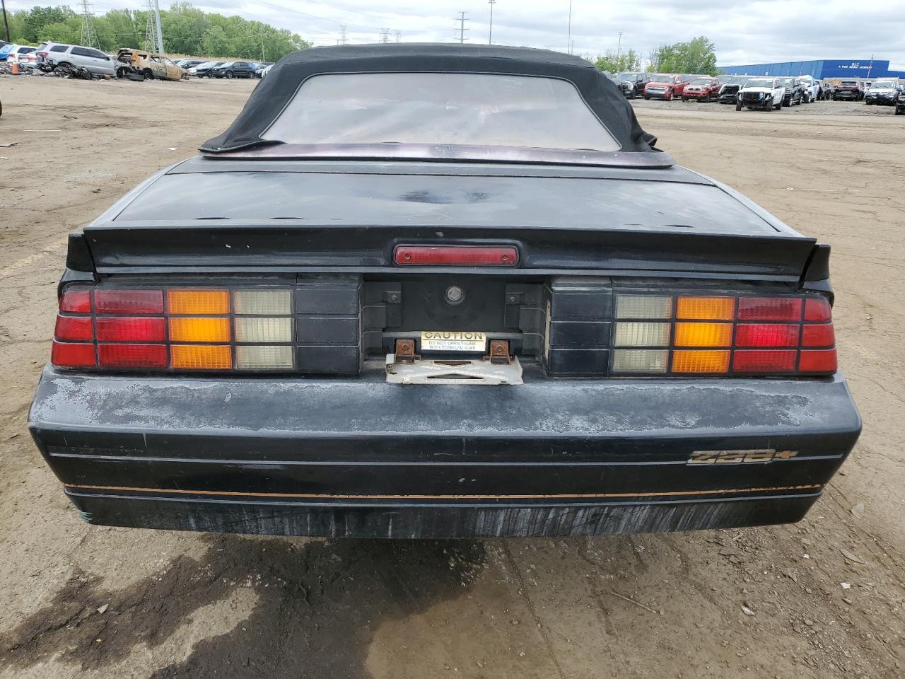1987 Chevrolet Camaro VIN: 1G1FP31H6HN164226 Lot: 57642075