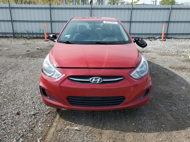  HYUNDAI ACCENT 2015 Czerwony