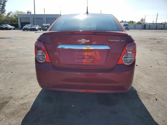 Sedans CHEVROLET SONIC 2013 Burgundy