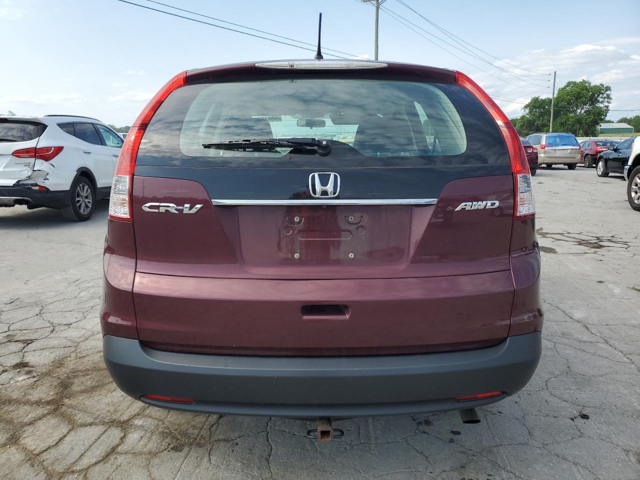 2013 Honda Cr-V Lx VIN: 5J6RM4H34DL043112 Lot: 56618755
