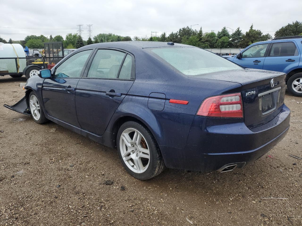 2008 Acura Tl blue null gas 19UUA66208A035347 photo #3