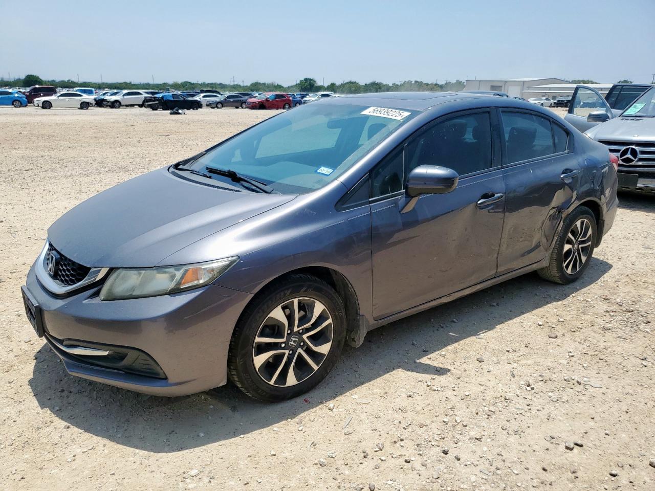 2014 Honda Civic Ex for Sale in San Antonio, TX - Side
