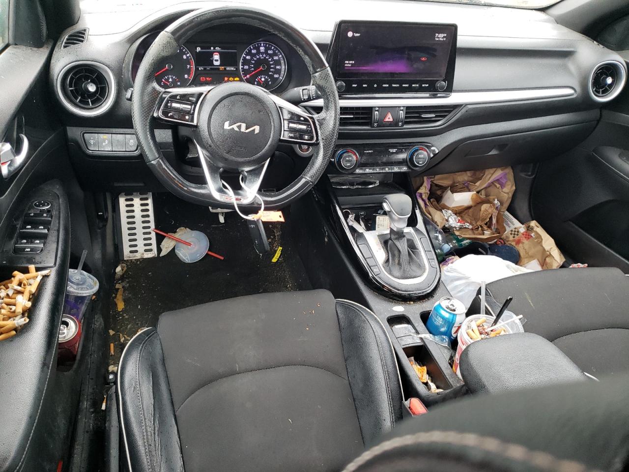 2022 Kia Forte Gt Line VIN: 3KPF54AD1NE440909 Lot: 56721585