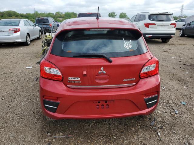  MITSUBISHI MIRAGE 2019 Red