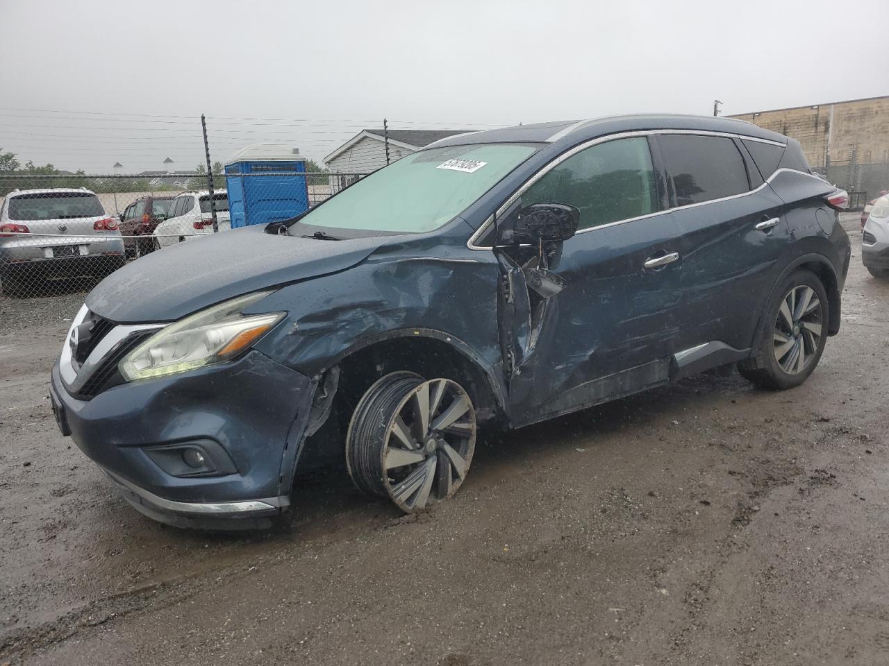 2015 Nissan Murano S للبيع في Laurel، MD - Side