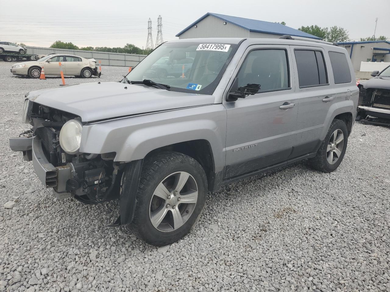 2017 Jeep Patriot Latitude продається в Barberton, OH - Front End