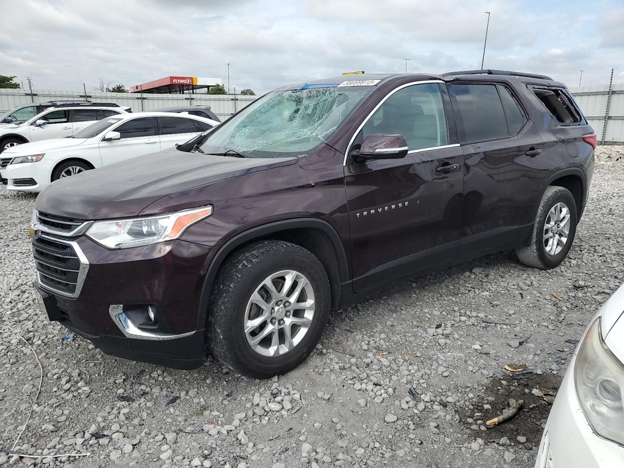 2019 Chevrolet Traverse Lt na sprzedaż w Cahokia Heights, IL - All Over