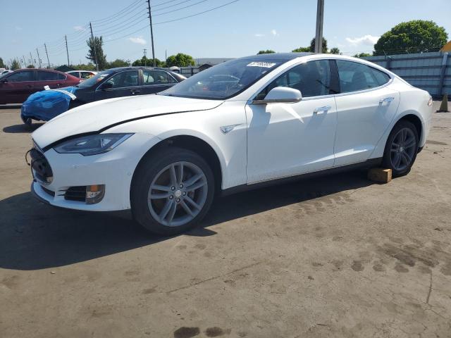 Hatchbacks TESLA MODEL S 2015 White