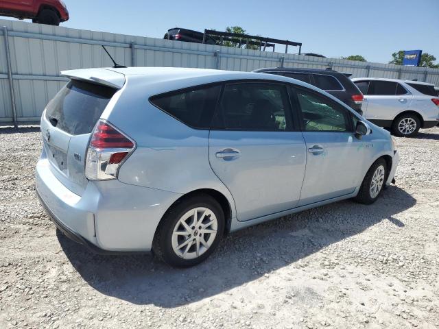 Кроссоверы TOYOTA PRIUS 2015 Синий
